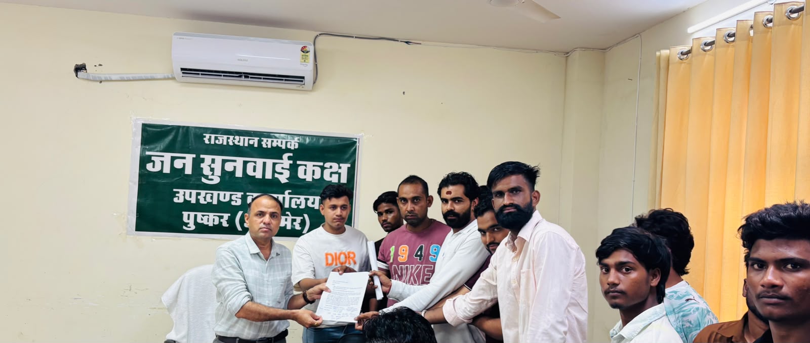 मानसून से पहले अलर्ट मोड की मांग: NSUI ने SDM को ज्ञापन सौंपा